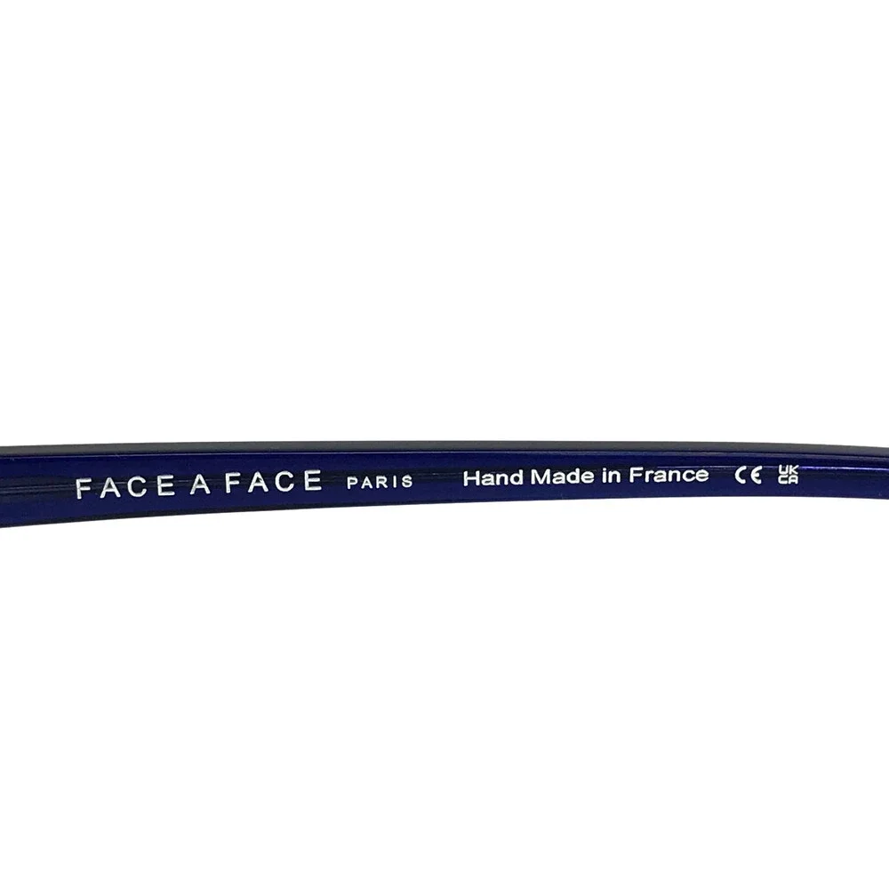 Bocca by Face A Face Eyeglasses Frames KAHLO 3 Col 2162 Flashy Blue 55-16-145